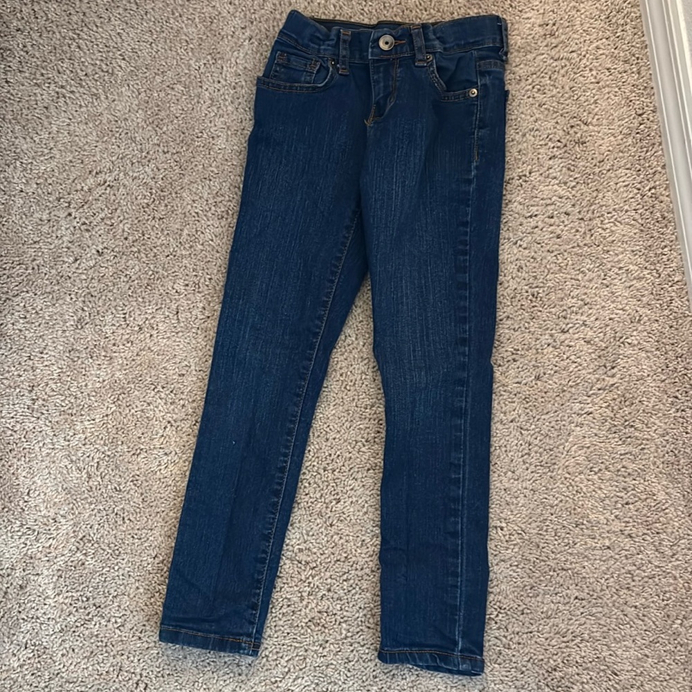 Girls Blue Skinny Jeans